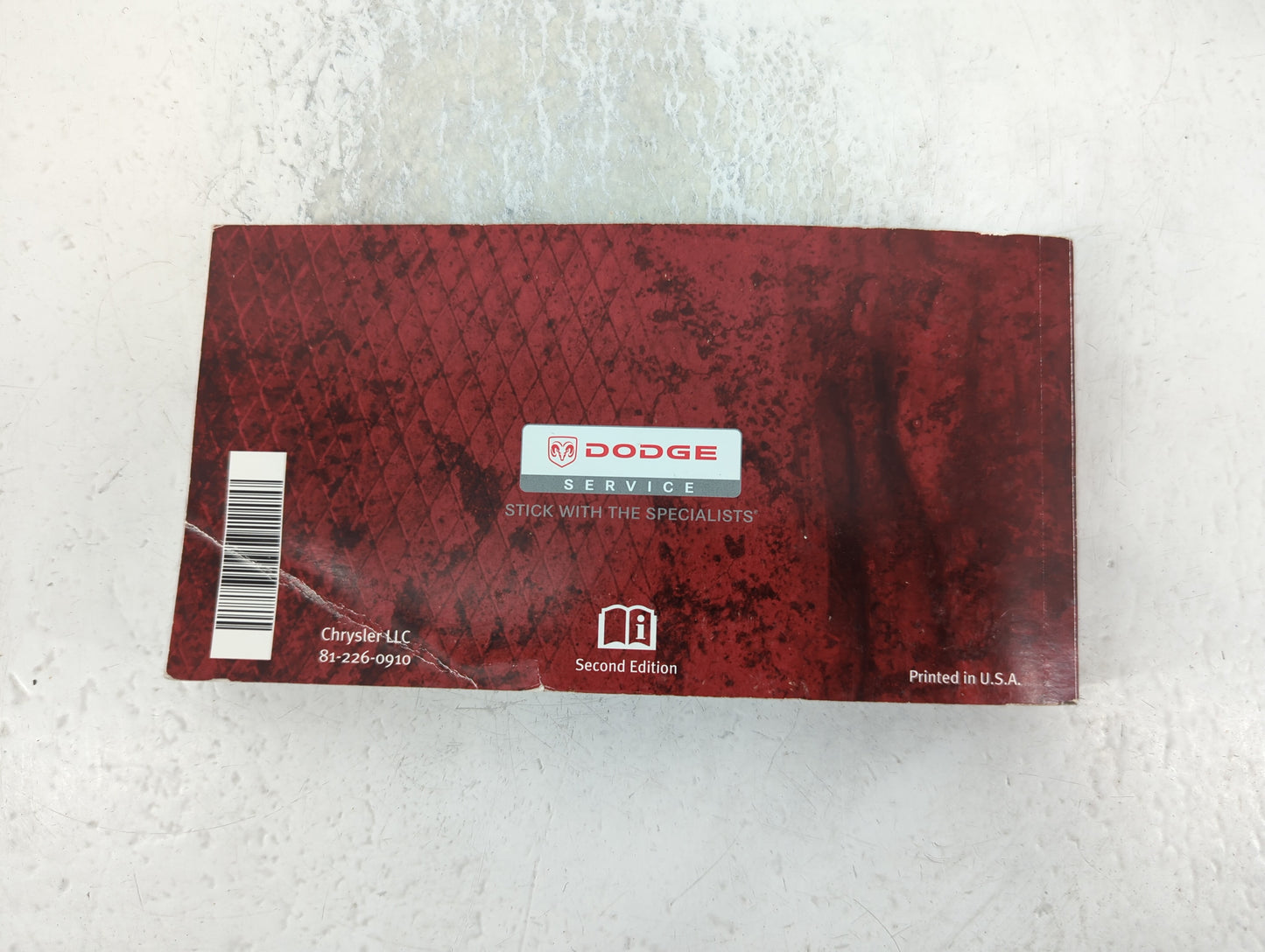 2009 Dodge Journey Owners Manual Book Guide P/N:81-226-0910 OEM Used Auto Parts - Oemusedautoparts1.com