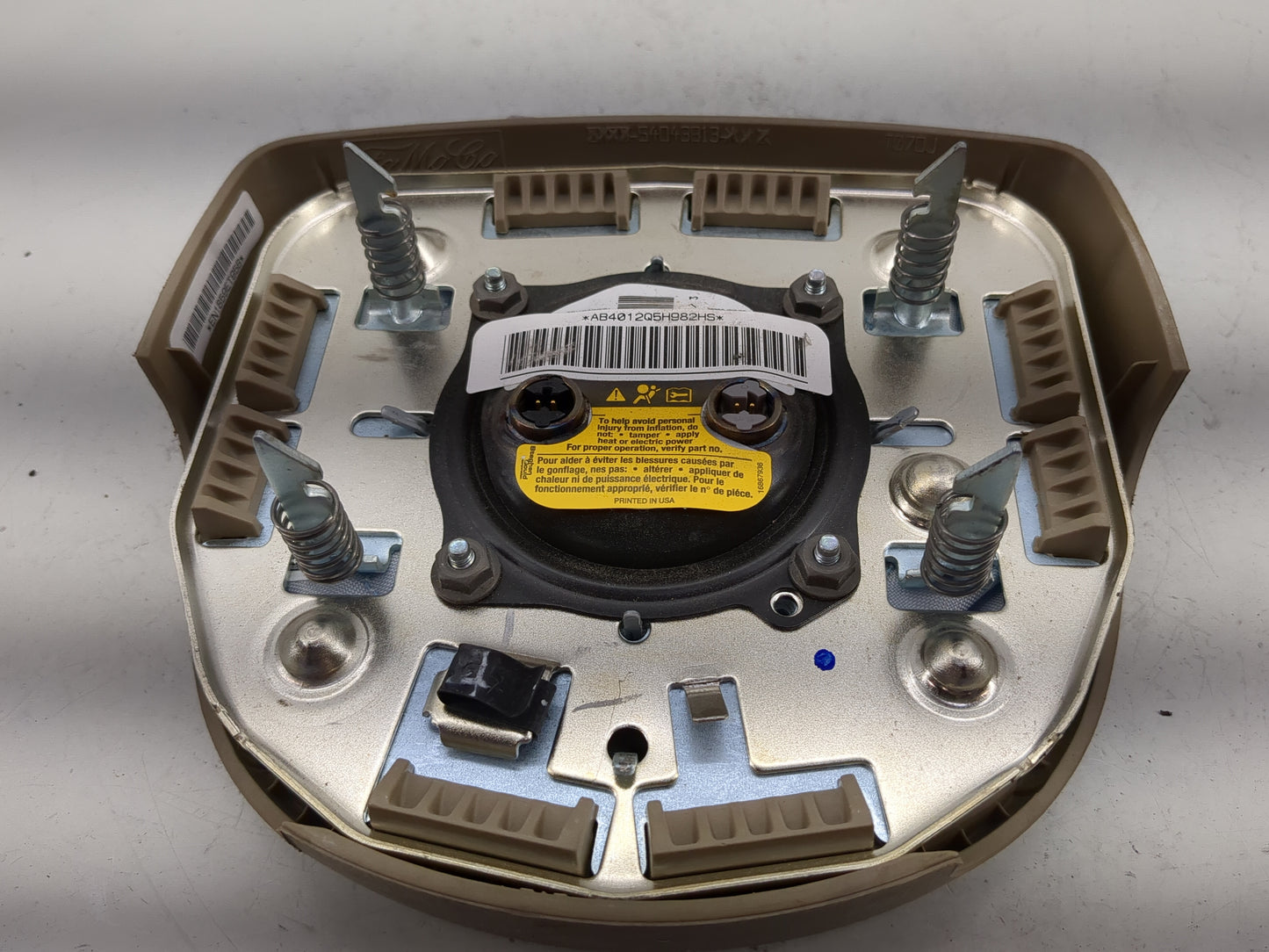 2005-2011 Ford Crown Victoria Air Bag Driver Left Steering Wheel Mounted P/N:5W7Z54043B13BAA Fits OEM Used Auto Parts - Oemu