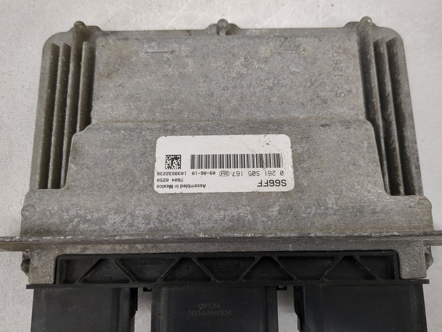 2009 Ford E-250 Econoline PCM Engine Control Computer ECU ECM PCU OEM P/N:9C2A-12A650-ARB 0 261 S05 167 Fits OEM Used Auto P