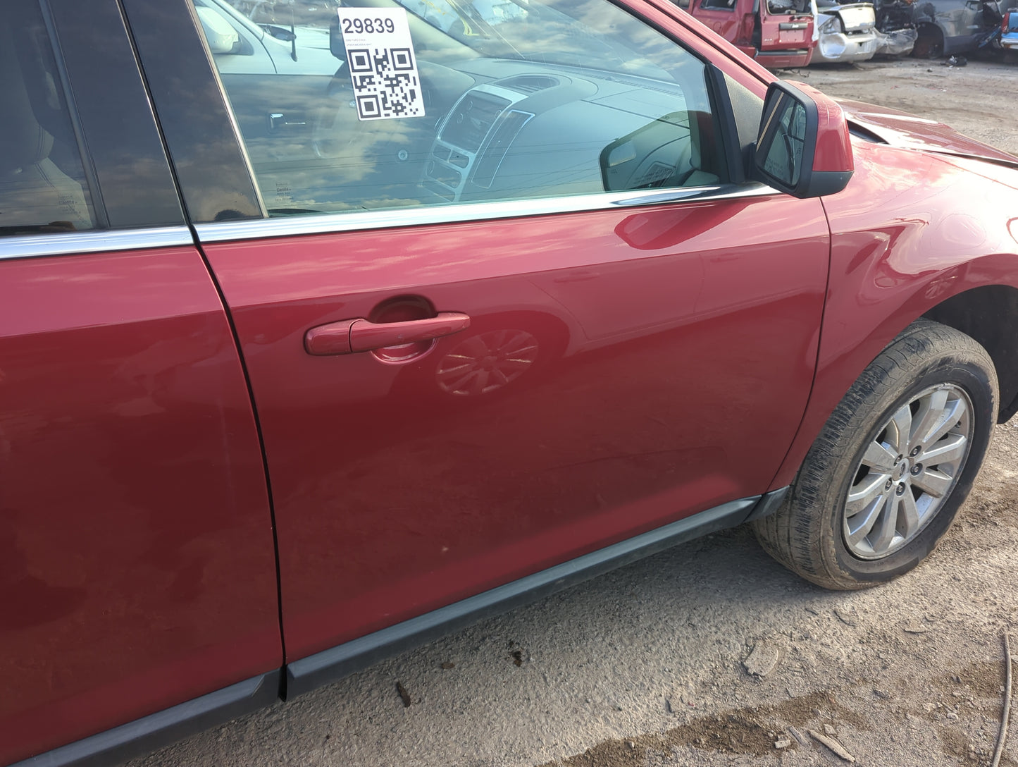 2007-2010 Ford Edge Passenger Front Door Oem - Oemusedautoparts1.com