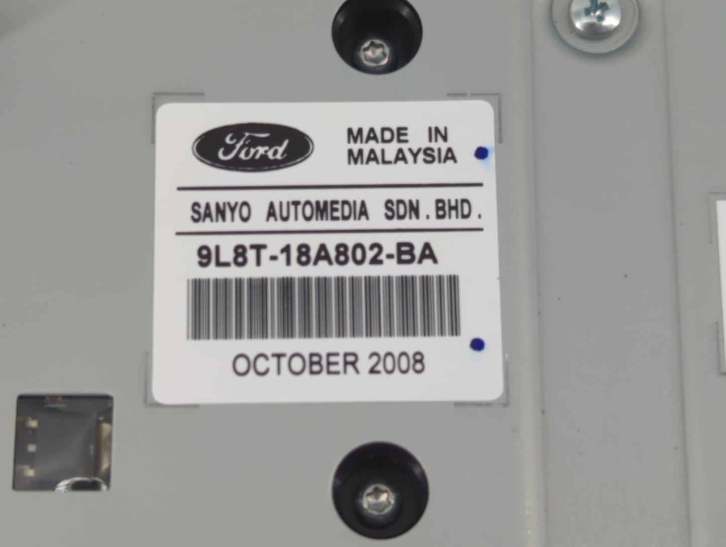 2009-2012 Ford Escape Radio Control Panel - Oemusedautoparts1.com