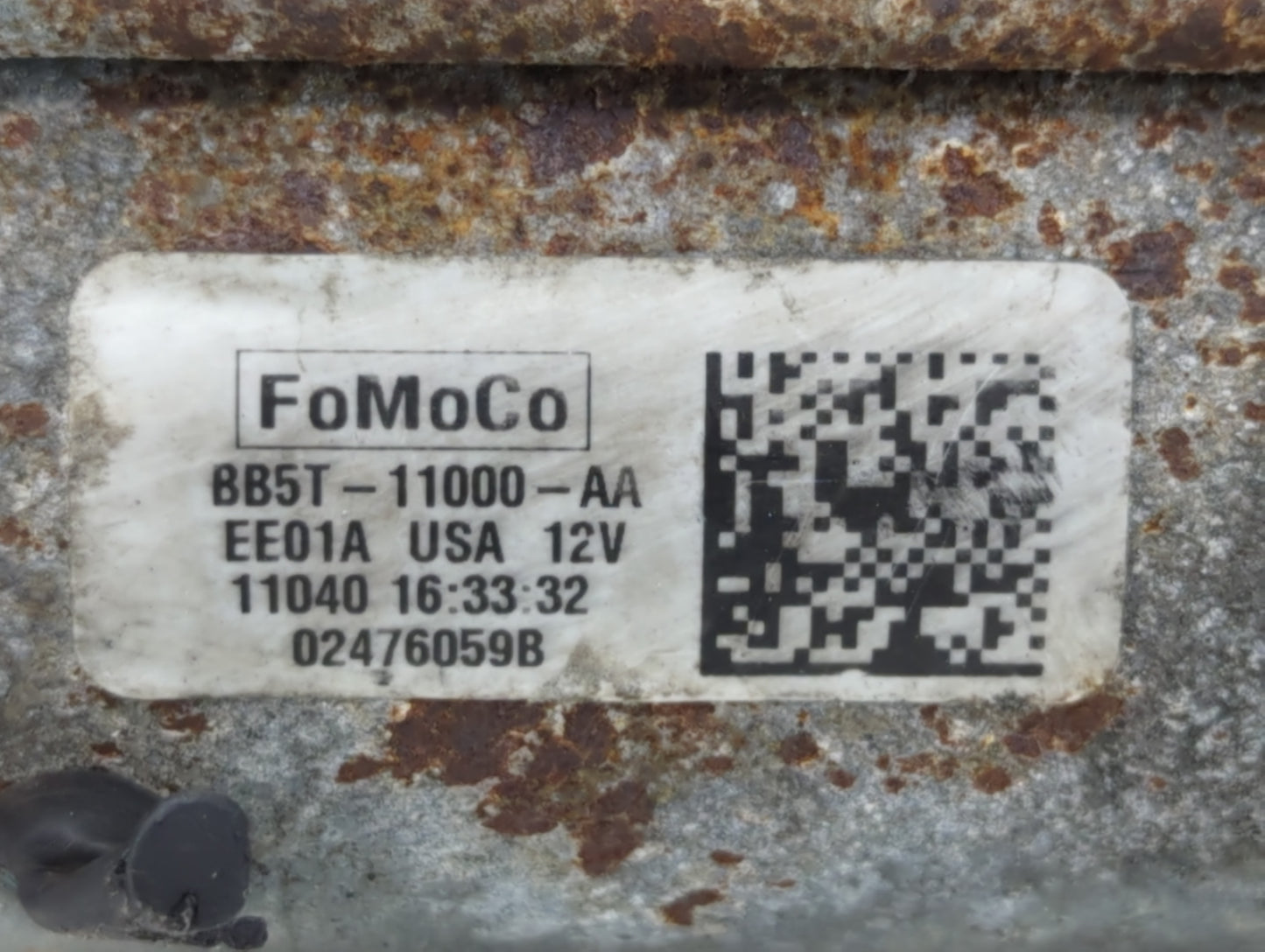 2005-2012 Ford Escape Car Starter Motor Solenoid OEM P/N:BB5T-11000-AA Fits OEM Used Auto Parts - Oemusedautoparts1.com