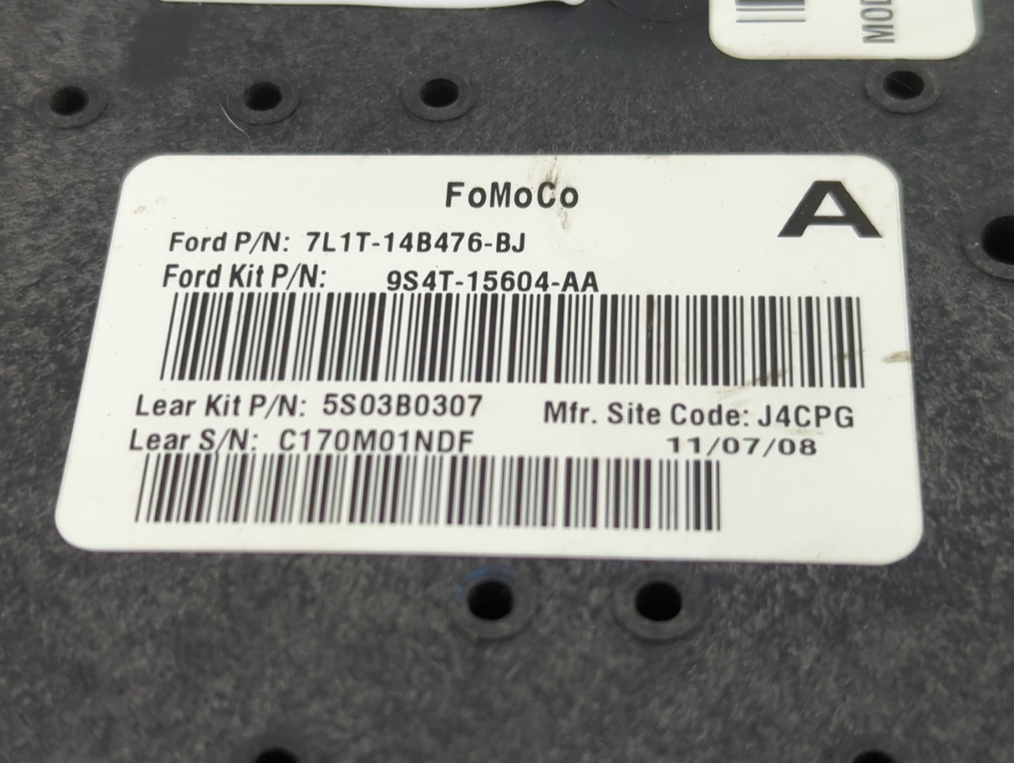 2009 Ford Expedition Overhead Roof Console - Oemusedautoparts1.com