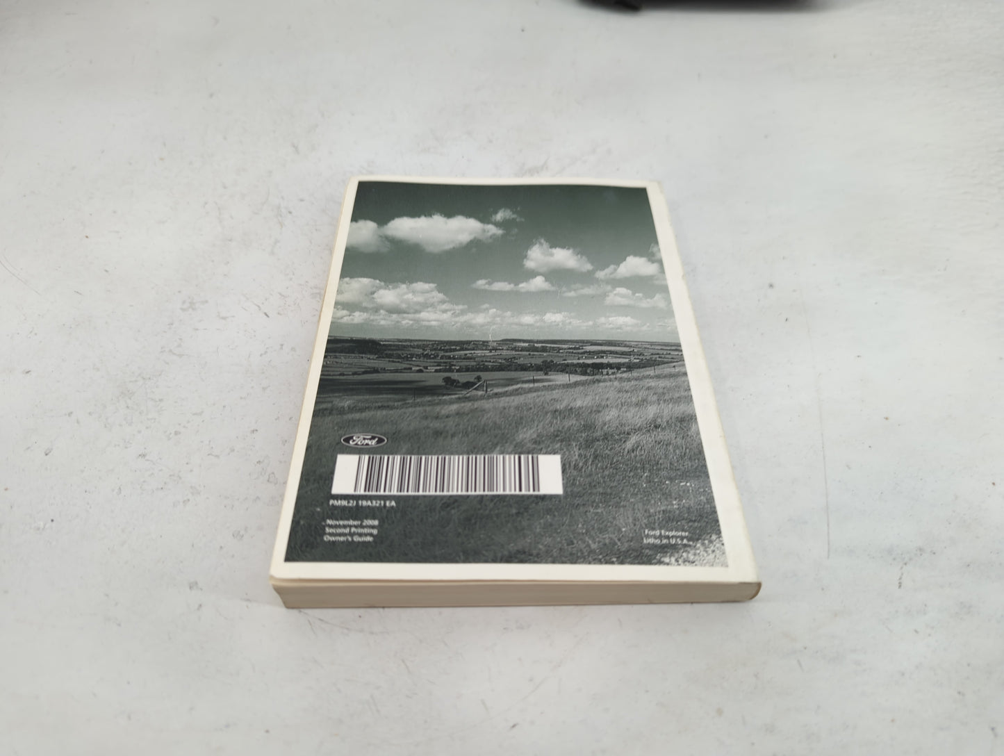 2009 Ford Explorer Owners Manual Book Guide P/N:9L2J-19A321-EA PM9L2J 19A321 EA OEM Used Auto Parts - Oemusedautoparts1.com