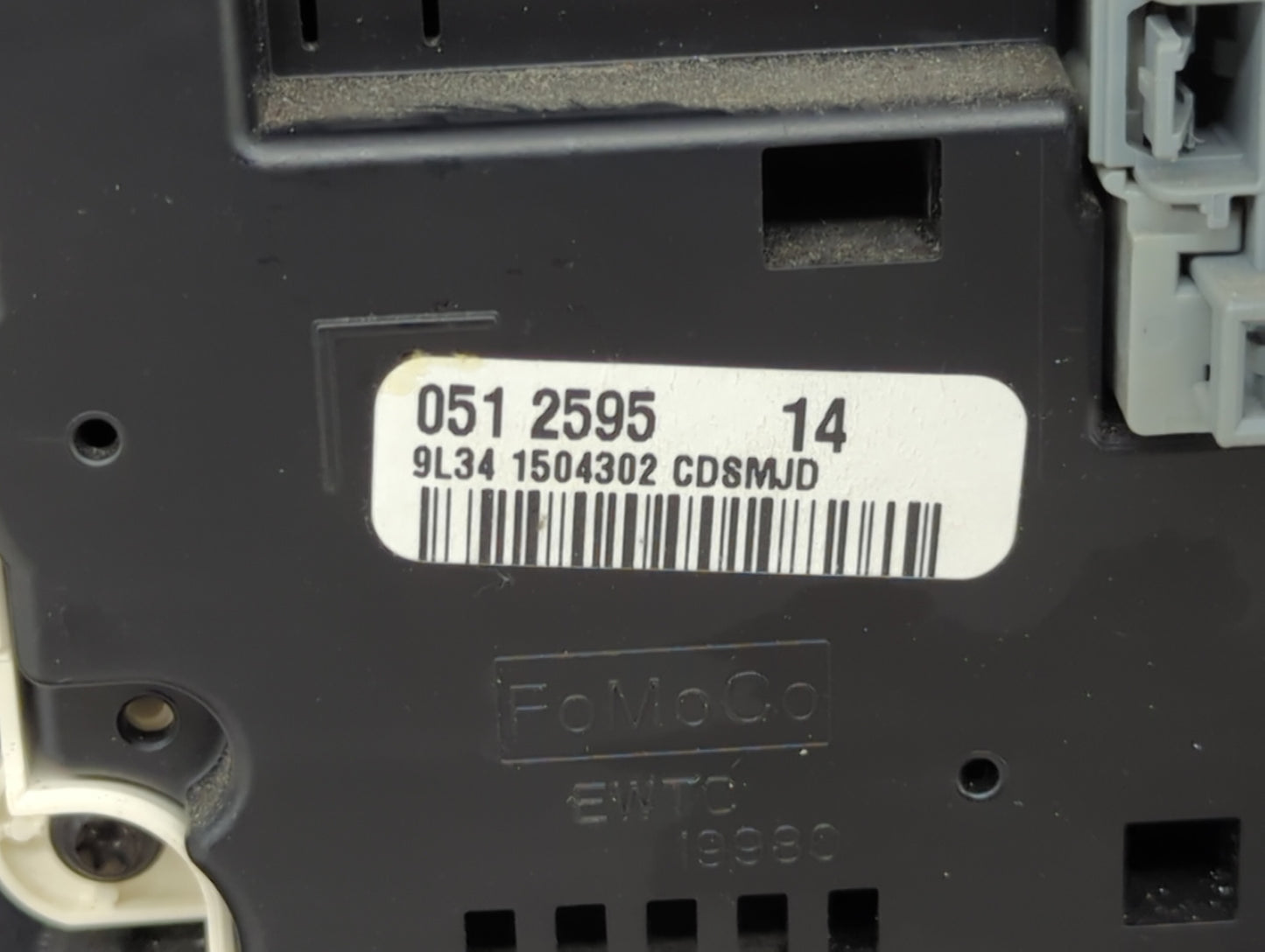 Ford F-150 Information Radio Display Screen Bezel Vents 1382161 - Oemusedautoparts1.com