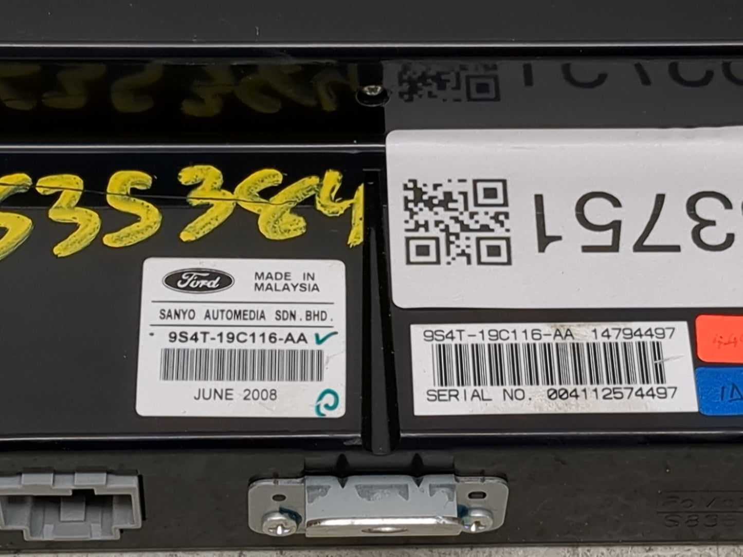 2009-2009 Ford Focus Am Fm Cd Player Radio Receiver 1463751 - Oemusedautoparts1.com