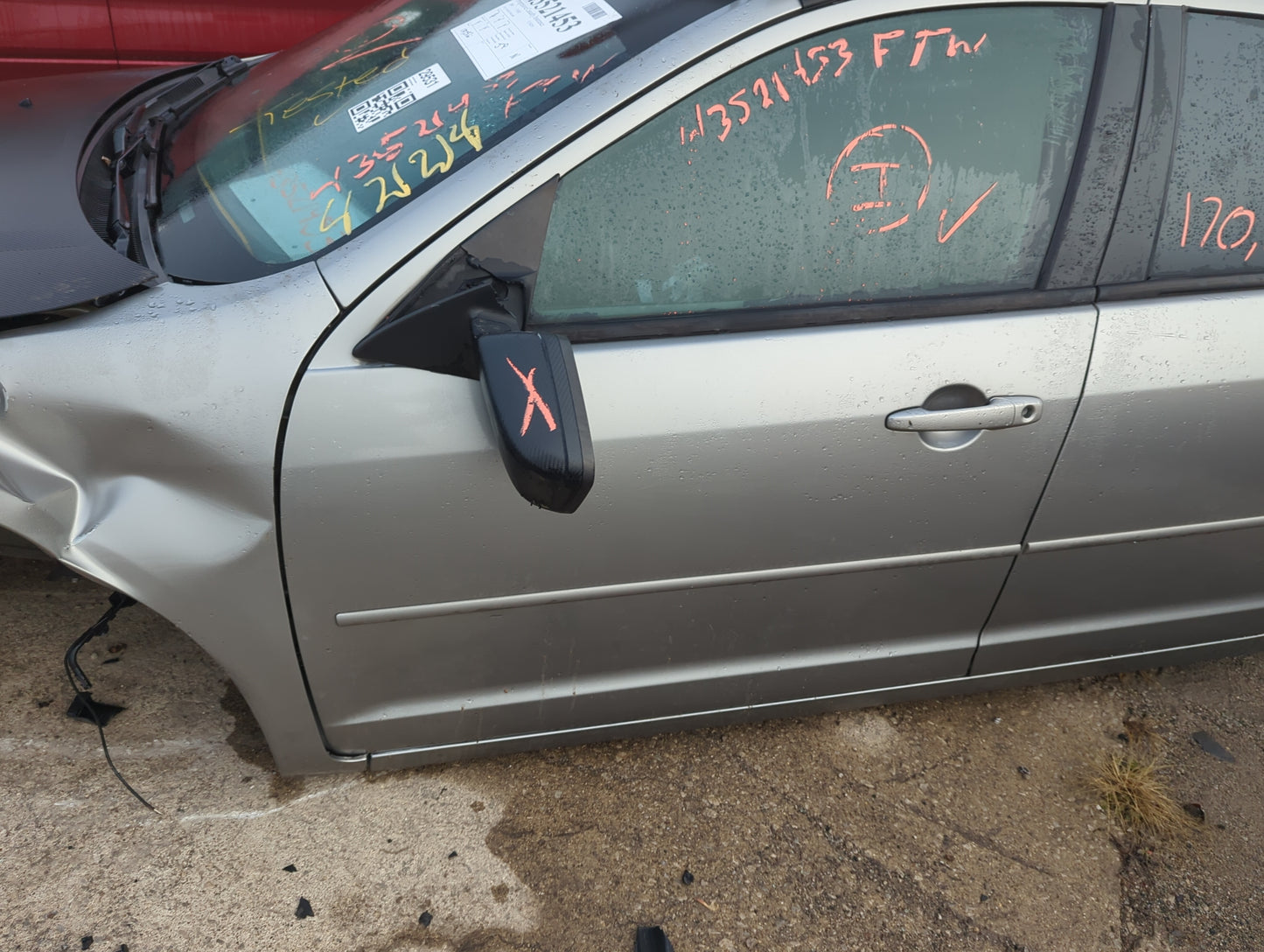 2006-2012 Ford Fusion Driver Front Door Oem 1265380 - Oemusedautoparts1.com