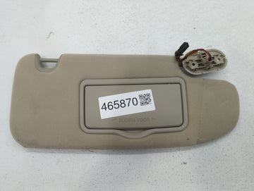 2006-2009 Ford Fusion Sun Visor Shade Replacement Passenger Right Mirror Fits Fits 2006 2007 2008 2009 OEM Used Auto Parts