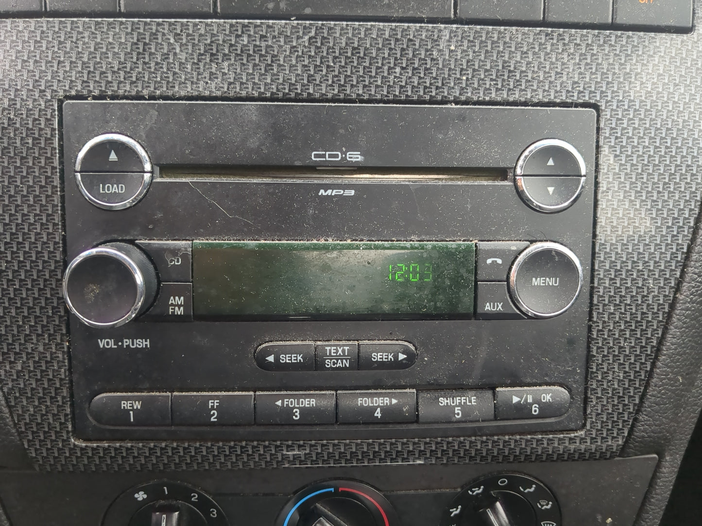 2006-2009 Ford Fusion Radio AM FM Cd Player Receiver Replacement Fits Fits 2006 2007 2008 2009 OEM Used Auto Parts - Oemused