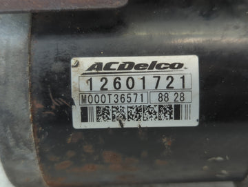 2007-2017 Gmc Acadia Car Starter Motor Solenoid OEM P/N:M000T36571 12601721 Fits OEM Used Auto Parts