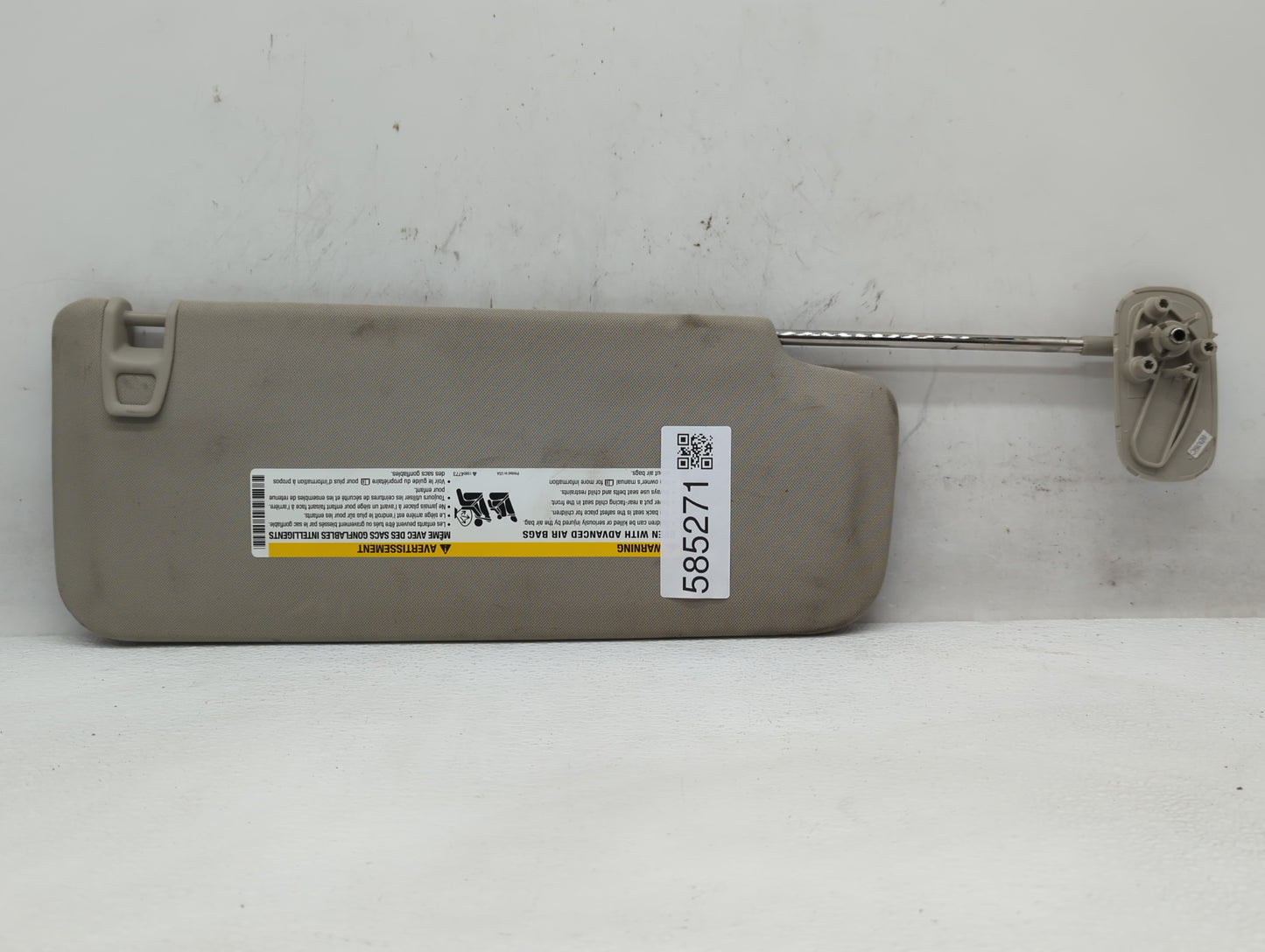 2007-2013 Gmc Sierra 1500 Sun Visor Shade Replacement Passenger Right Mirror Fits Fits 2007 2008 2009 2010 2011 2012 2013 20