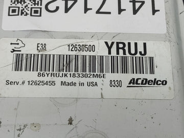 2009-2010 Gmc Yukon PCM Engine Control Computer ECU ECM PCU OEM P/N:12630500 Fits Fits 2009 2010 OEM Used Auto Parts
