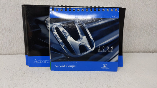 2009 Honda Accord Owners Manual Book Guide OEM Used Auto Parts