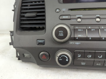 2006-2011 Honda Civic Radio AM FM Cd Player Receiver Replacement P/N:39100-SNA-A030-M1 MF726AC Fits OEM Used Auto Parts