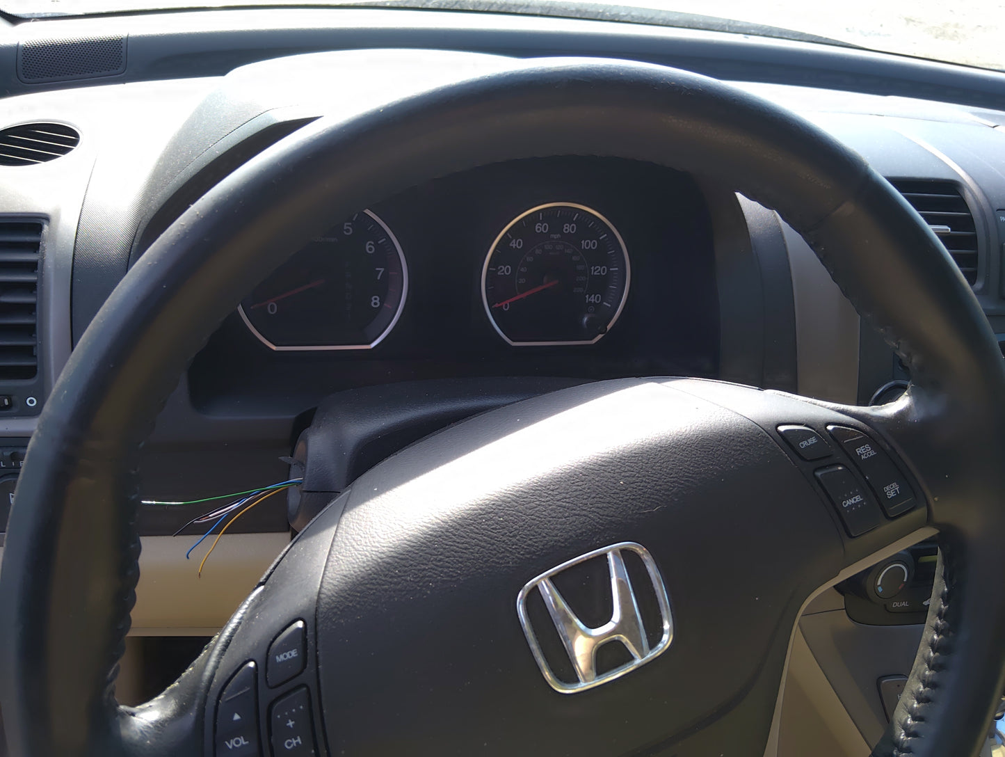 2007-2009 Honda Cr-V Instrument Cluster Speedometer Gauges Miles:178K Fits Fits 2007 2008 2009 OEM Used Auto Parts - Oemused