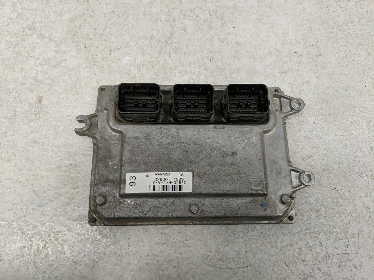 2009 Honda Fit PCM Engine Control Computer ECU ECM PCU OEM P/N:6804-100680 37820-RP3-A73 Fits OEM Used Auto Parts - Oemuseda