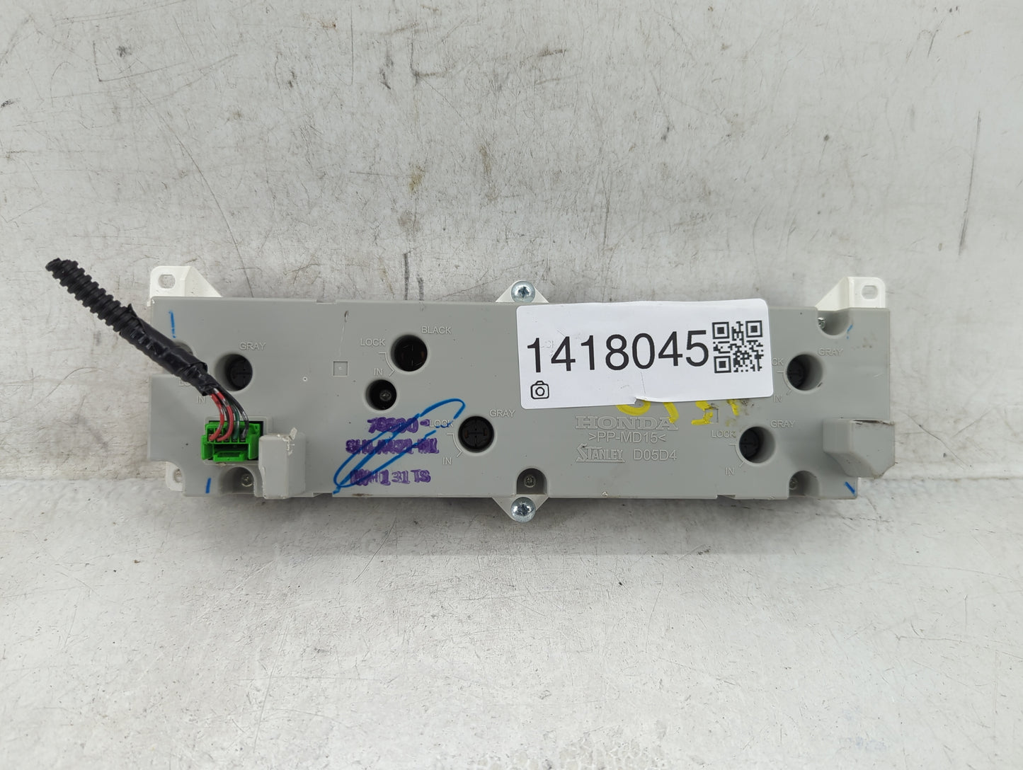 2005-2010 Honda Odyssey Climate Control Module Temperature AC/Heater Replacement Fits Fits 2005 2006 2007 2008 2009 2010 OEM