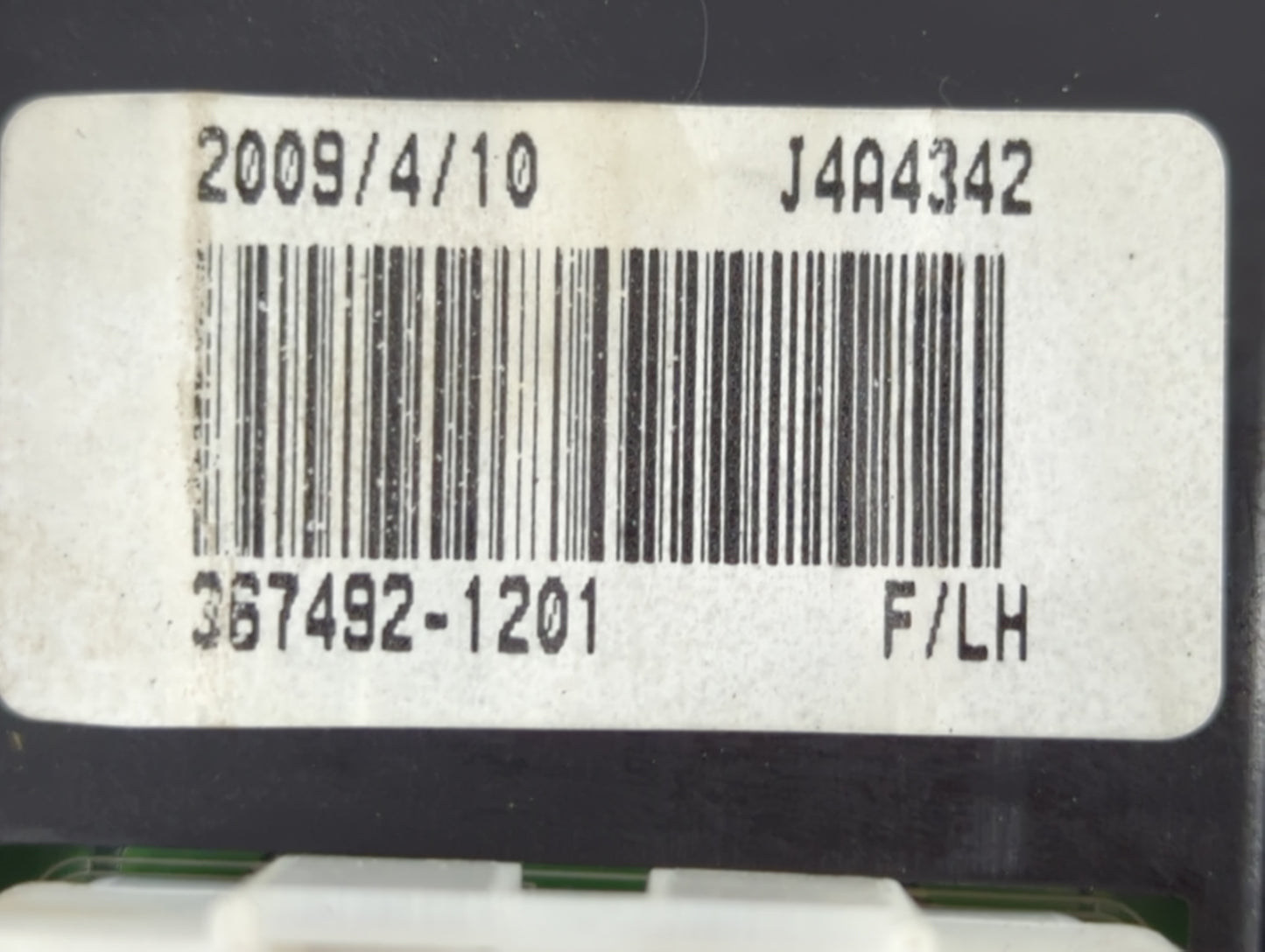 2007-2010 Hyundai Elantra Master Power Window Switch Replacement Driver Side Left P/N:367492-1201 Fits Fits 2007 2008 2009 2
