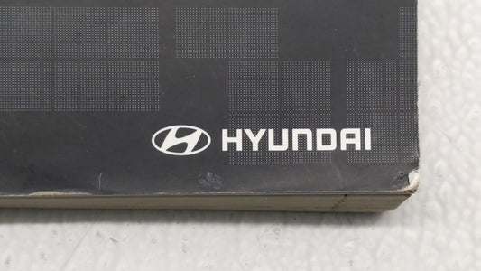 2009 Hyundai Elantra Owners Manual Book Guide P/N:A2HO-EU8NE OEM Used Auto Parts