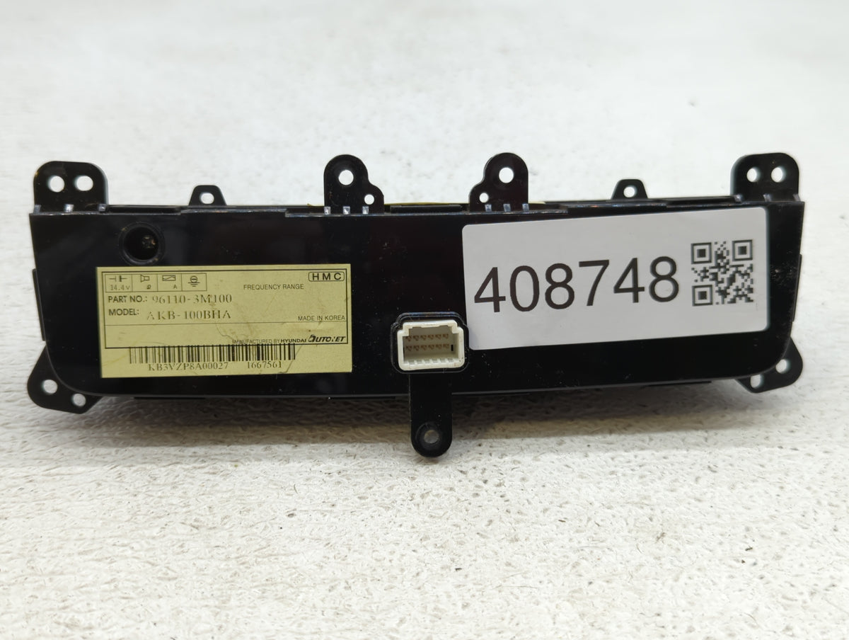 2009-2014 Hyundai Genesis Am Fm Cd Player Radio Receiver 408748 - Oemusedautoparts1.com