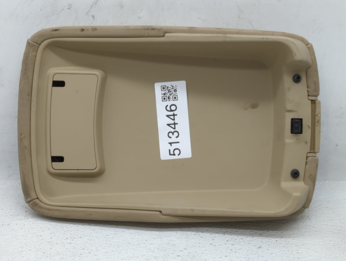 2009-2010 Hyundai Genesis Center Console Armrest Cover Lid Fits Fits 2009 2010 OEM Used Auto Parts - Oemusedautoparts1.com