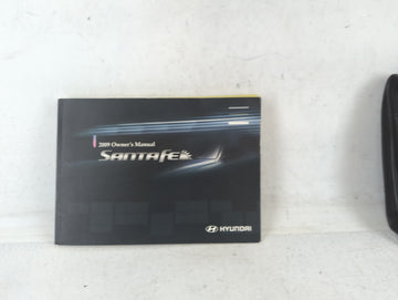 2009 Hyundai Santa Fe Owners Manual Book Guide P/N:A2B0-EU86A OEM Used Auto Parts