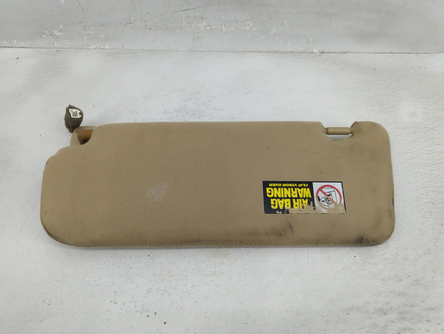 2008-2010 Hyundai Sonata Sun Visor Shade Replacement Passenger Right Mirror Fits Fits 2008 2009 2010 OEM Used Auto Parts - O