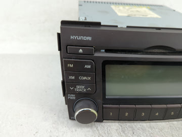 2009-2010 Hyundai Sonata Radio AM FM Cd Player Receiver Replacement P/N:96185-3K100 Fits Fits 2009 2010 OEM Used Auto Parts