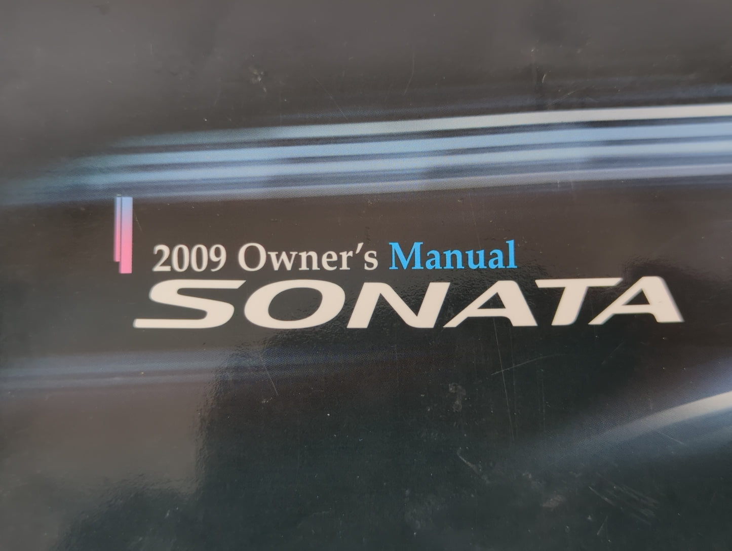 2009 Hyundai Sonata Owners Manual Book Guide OEM Used Auto Parts - Oemusedautoparts1.com