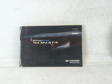 2009 Hyundai Sonata Owners Manual Book Guide P/N:A3K0-EU82D OEM Used Auto Parts