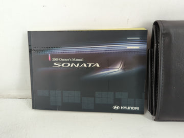 2009 Hyundai Sonata Owners Manual Book Guide P/N:A3KO-EU89K OEM Used Auto Parts