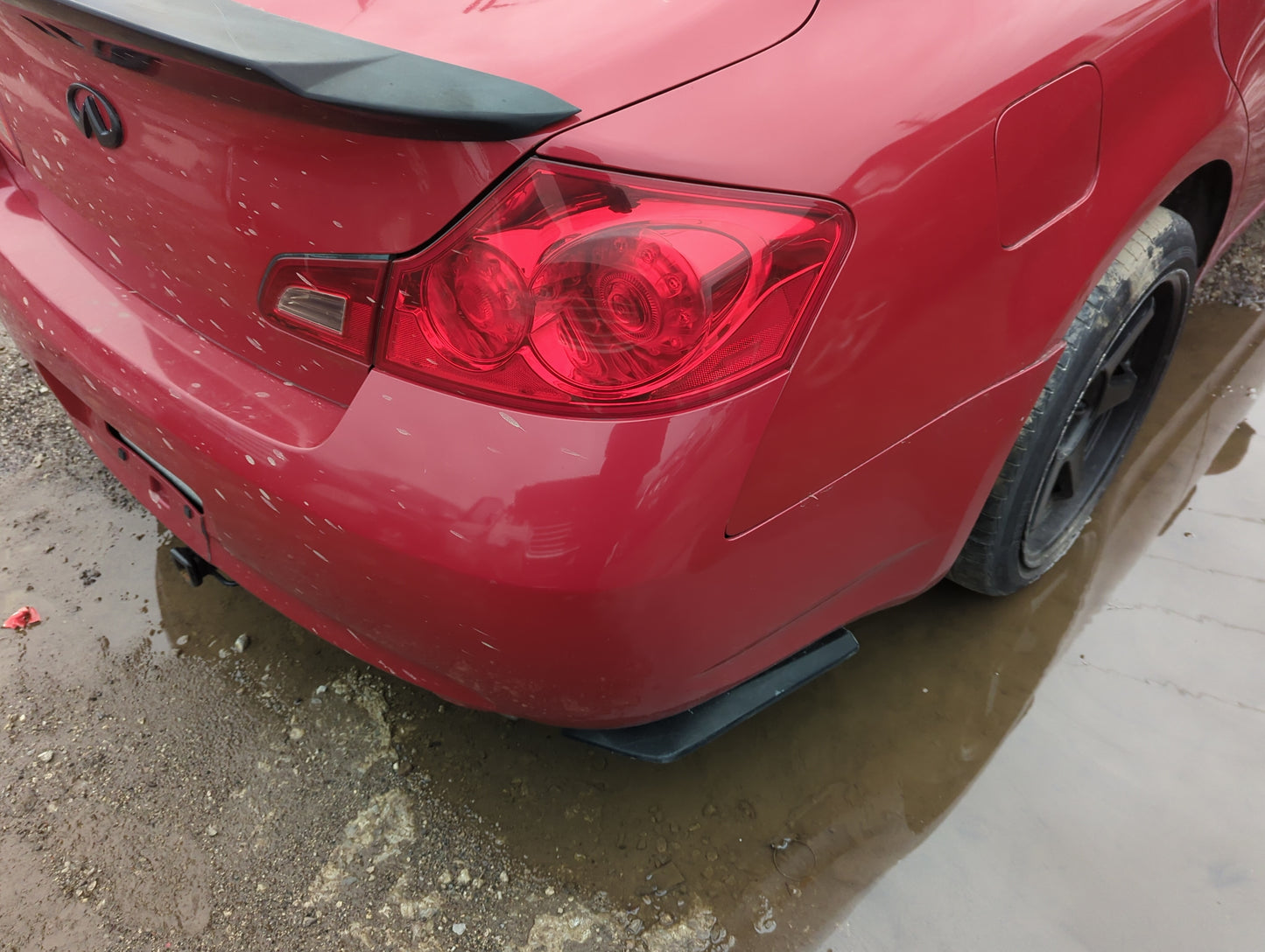 2009-2009 Infiniti G37 Rear Bumper Assembly Oem - Oemusedautoparts1.com