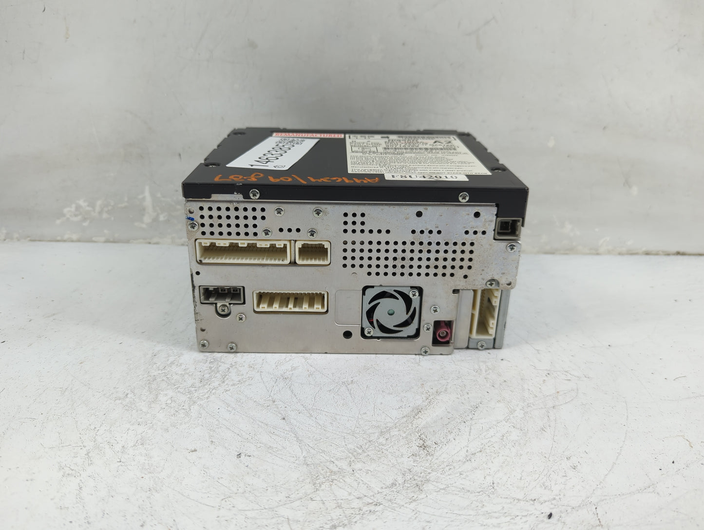 2008-2009 Infiniti G37 Radio AM FM Cd Player Receiver Replacement P/N:259151NC5A NAU-3060KUS, HJZ0093 Fits Fits 2008 2009 OE