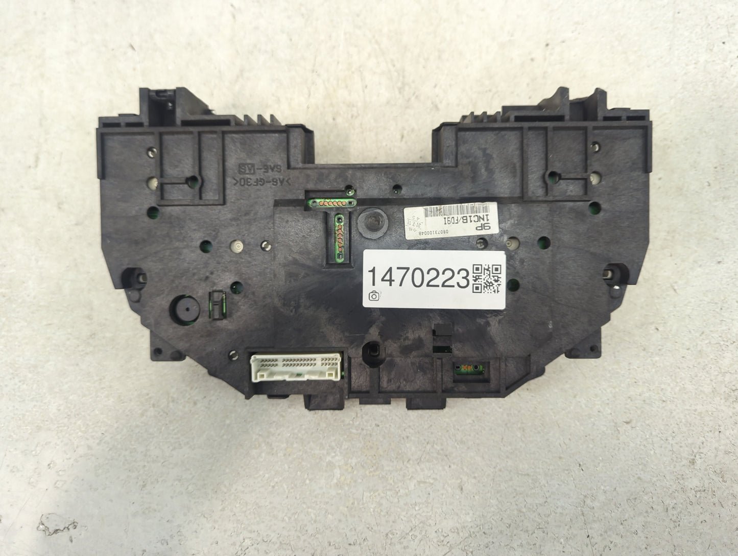 2009 Infiniti G37 Instrument Cluster Speedometer Gauges P/N:9P 1NC1B/FD91, 080731000048 Miles:134K Fits OEM Used Auto Parts