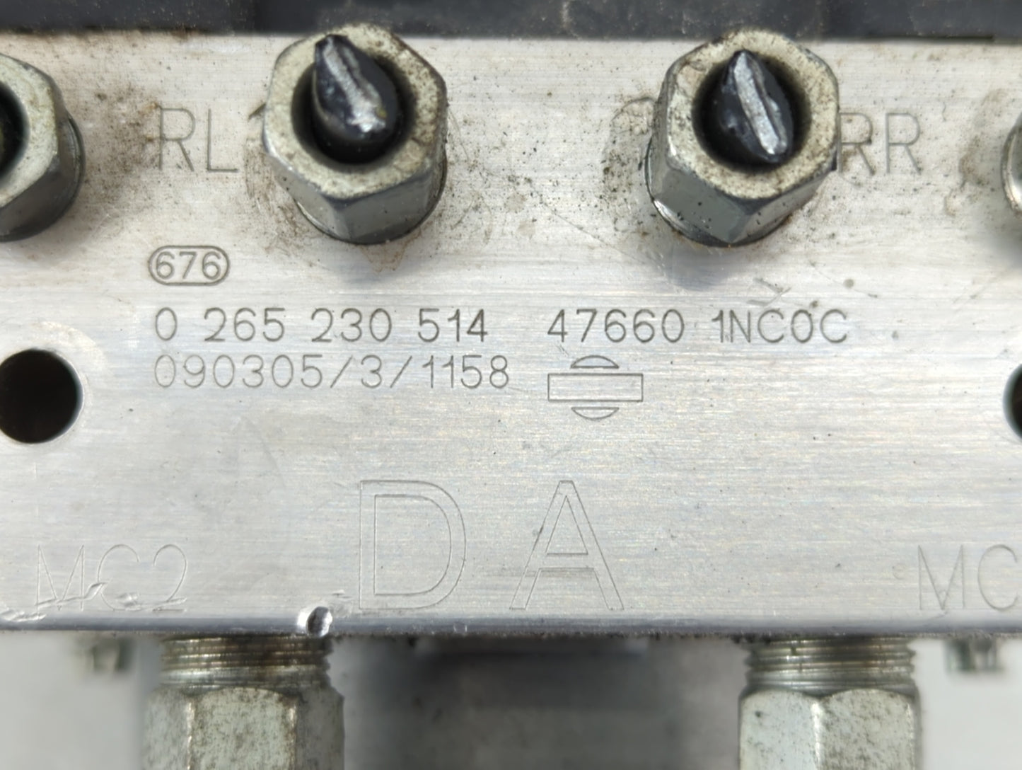 2009-2010 Infiniti G37 ABS Pump Control Module Replacement P/N:47660 1NC0C Fits Fits 2009 2010 OEM Used Auto Parts - Oemused