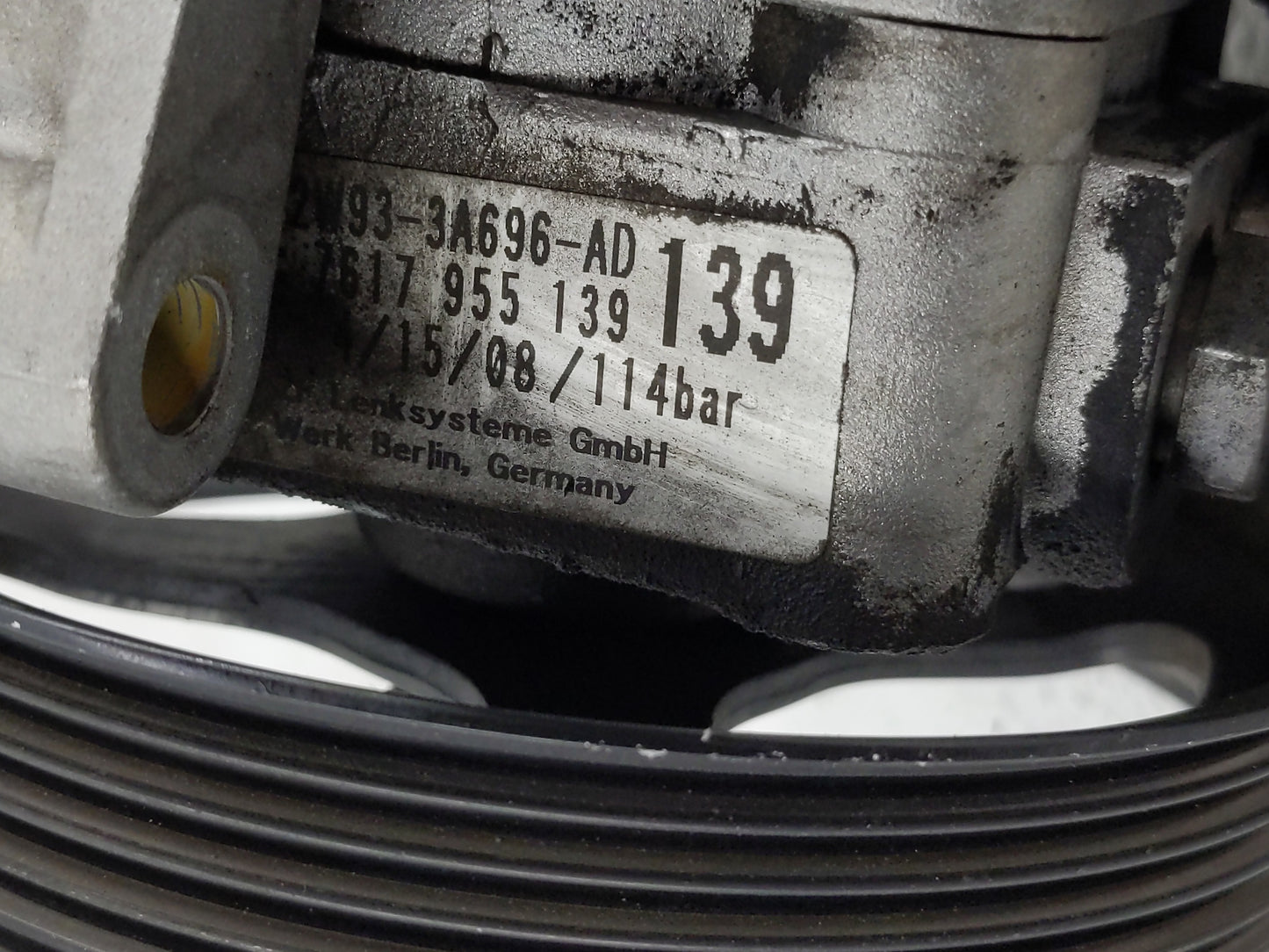 2009-2010 Jaguar Xf Power Steering Column Pump Oem - Oemusedautoparts1.com