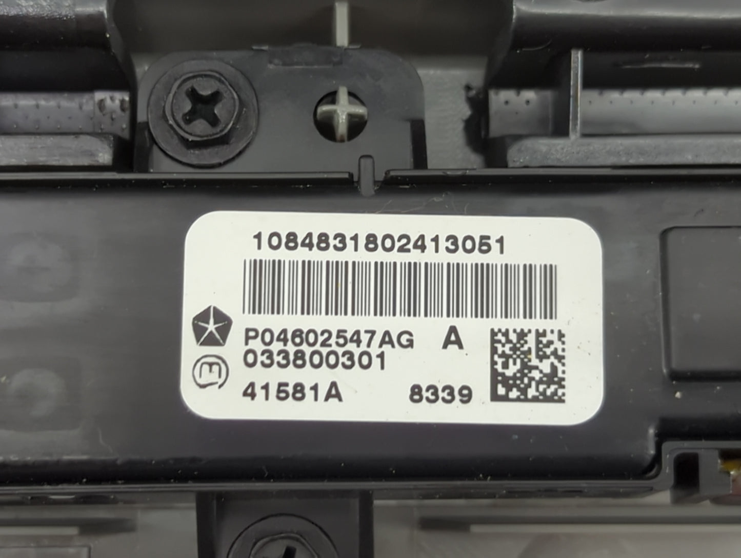 2008-2009 Jeep Liberty Climate Control Module Temperature AC/Heater Replacement P/N:P04602547AG 033800301 Fits Fits 2008 200