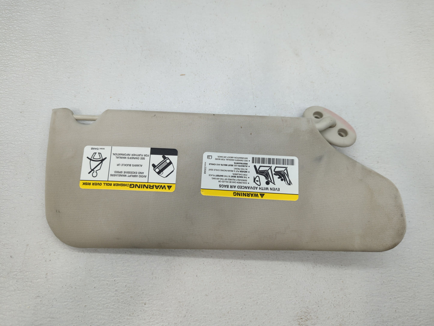 2008-2012 Jeep Liberty Sun Visor Shade Replacement Driver Left Mirror Fits Fits 2008 2009 2010 2011 2012 OEM Used Auto Parts