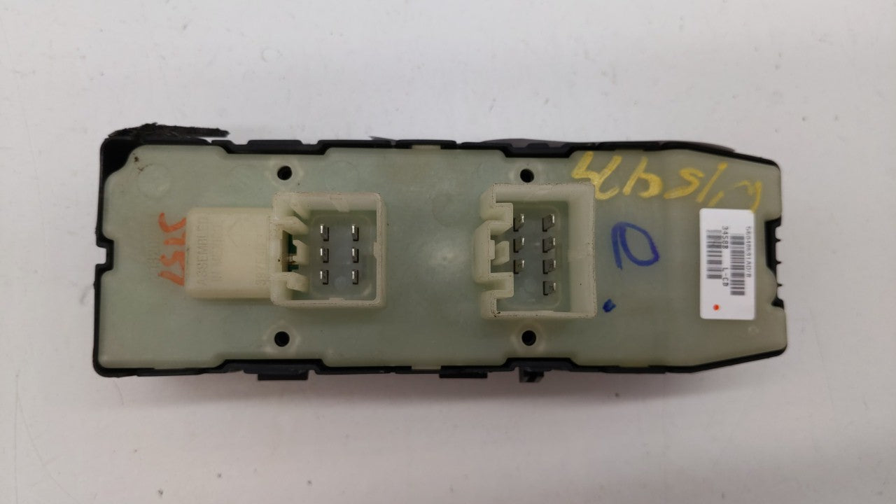 2007-2010 Jeep Patriot Master Power Window Switch Replacement Driver Side Left P/N:56040691AD Fits Fits 2007 2008 2009 2010
