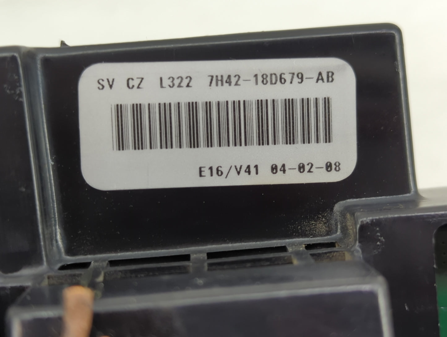 2007-2009 Land Rover Range Rover Climate Control Module Temperature AC/Heater Replacement P/N:7H42-18D679-AB Fits OEM Used A
