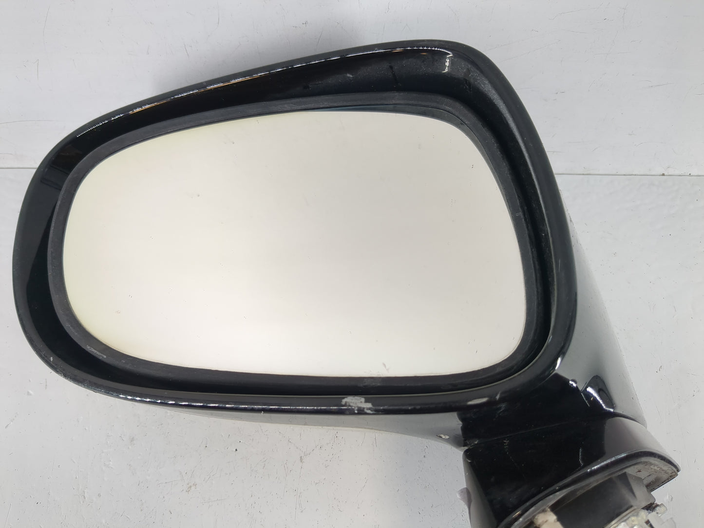 2007-2009 Lexus Ls460 Driver Left Side View Manual Door Mirror Black - Oemusedautoparts1.com