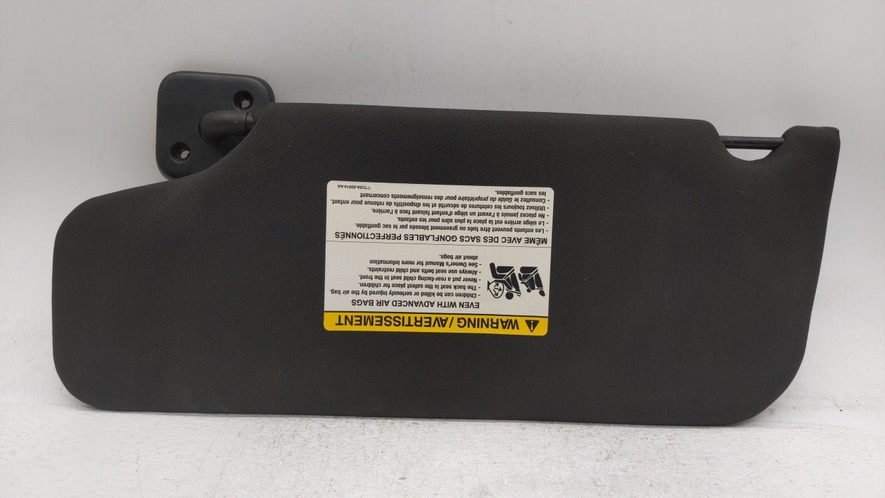 2009 Lincoln Mks Sun Visor Shade Replacement Passenger Right Mirror Fits OEM Used Auto Parts - Oemusedautoparts1.com