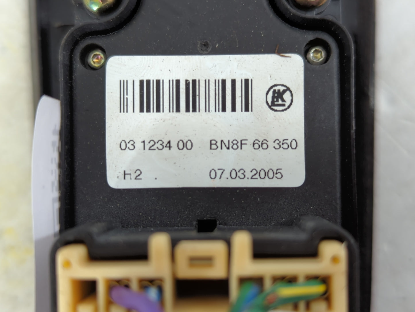 2004-2009 Mazda 3 Master Power Window Switch Replacement Driver Side Left P/N:BN8F 66 350 Fits Fits 2004 2005 2006 2007 2008