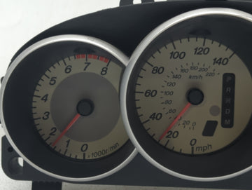 2007-2009 Mazda 3 Instrument Cluster Speedometer Gauges P/N:85 BAS1 A Fits Fits 2007 2008 2009 OEM Used Auto Parts