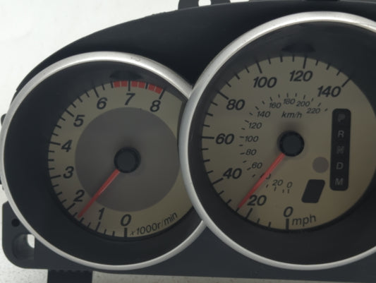 2007-2009 Mazda 3 Instrument Cluster Speedometer Gauges P/N:85 BAS1 A Fits Fits 2007 2008 2009 OEM Used Auto Parts