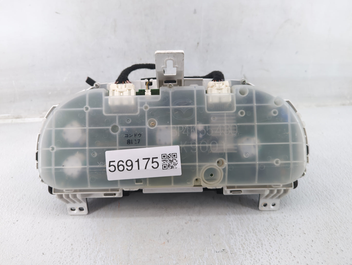 2004-2006 Mazda 3 Instrument Cluster Speedometer Gauges P/N:BP4K 55 430 Fits Fits 2004 2005 2006 OEM Used Auto Parts - Oemus