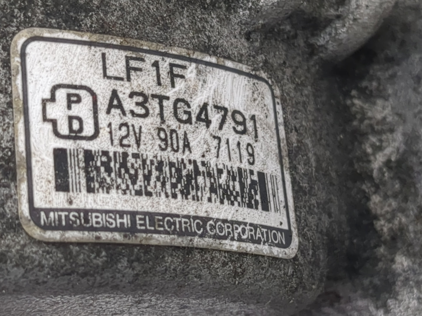 2009 Mazda 3 Sport Alternator Replacement Generator Charging Assembly Engine OEM P/N:A3TG4791 Fits Fits 2006 2007 2008 OEM U