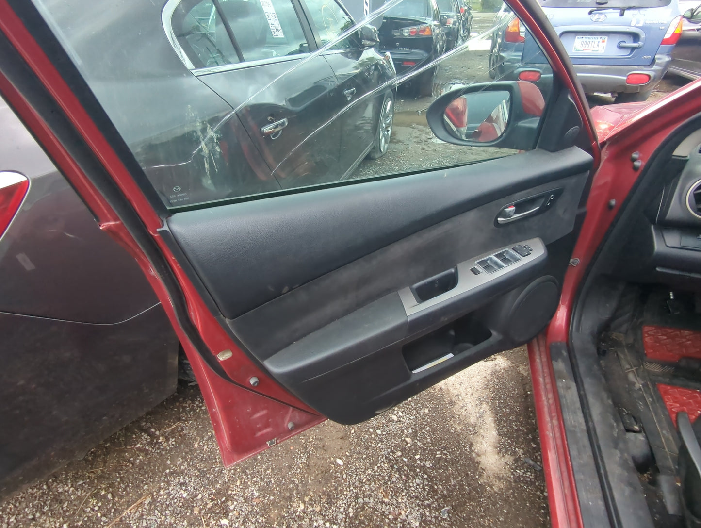 2009 Mazda 6 Front Left Driver Interior Door Panel Trim - Oemusedautoparts1.com