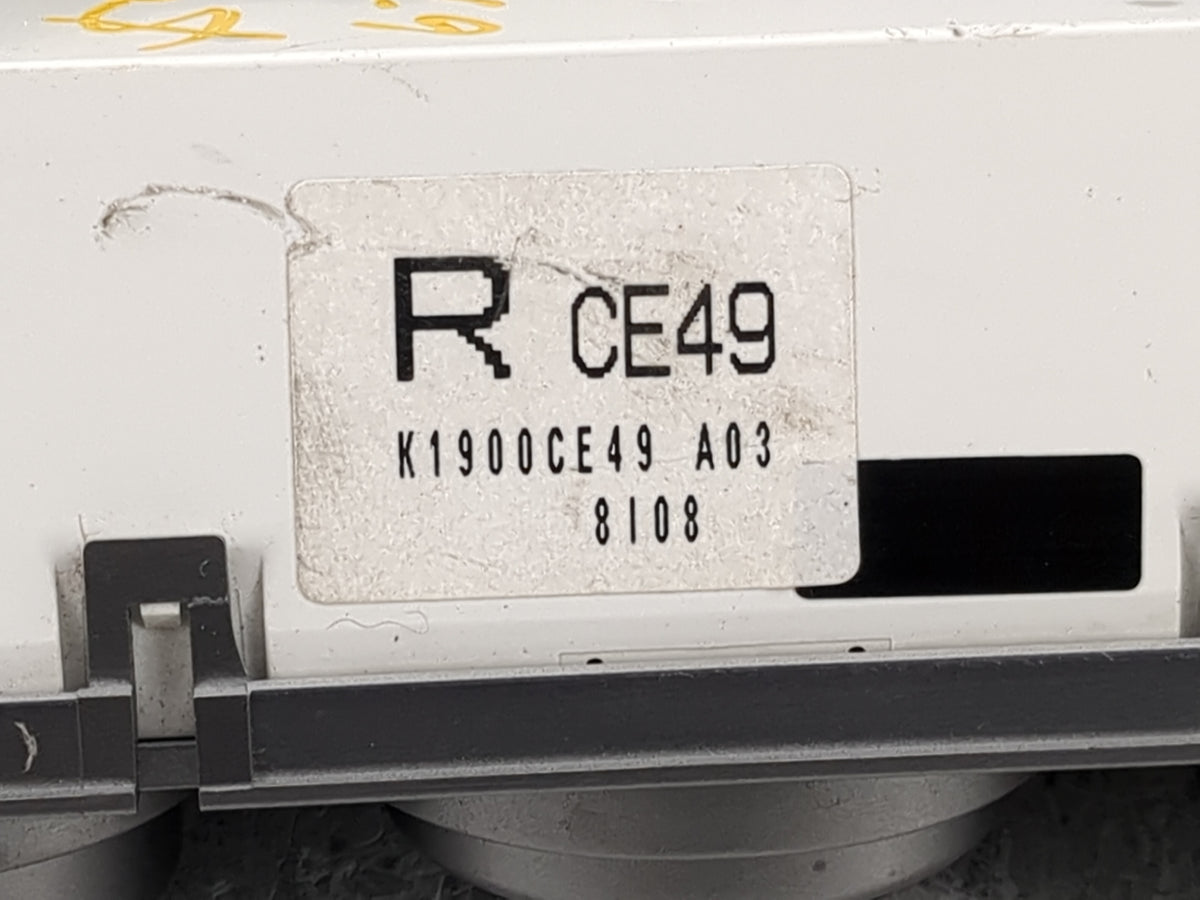 2009 Mazda Mazda5 Climate Control Module Temperature AC/Heater Replacement P/N:K1900CE49 A03 Fits Fits 2008 2010 OEM Used Au