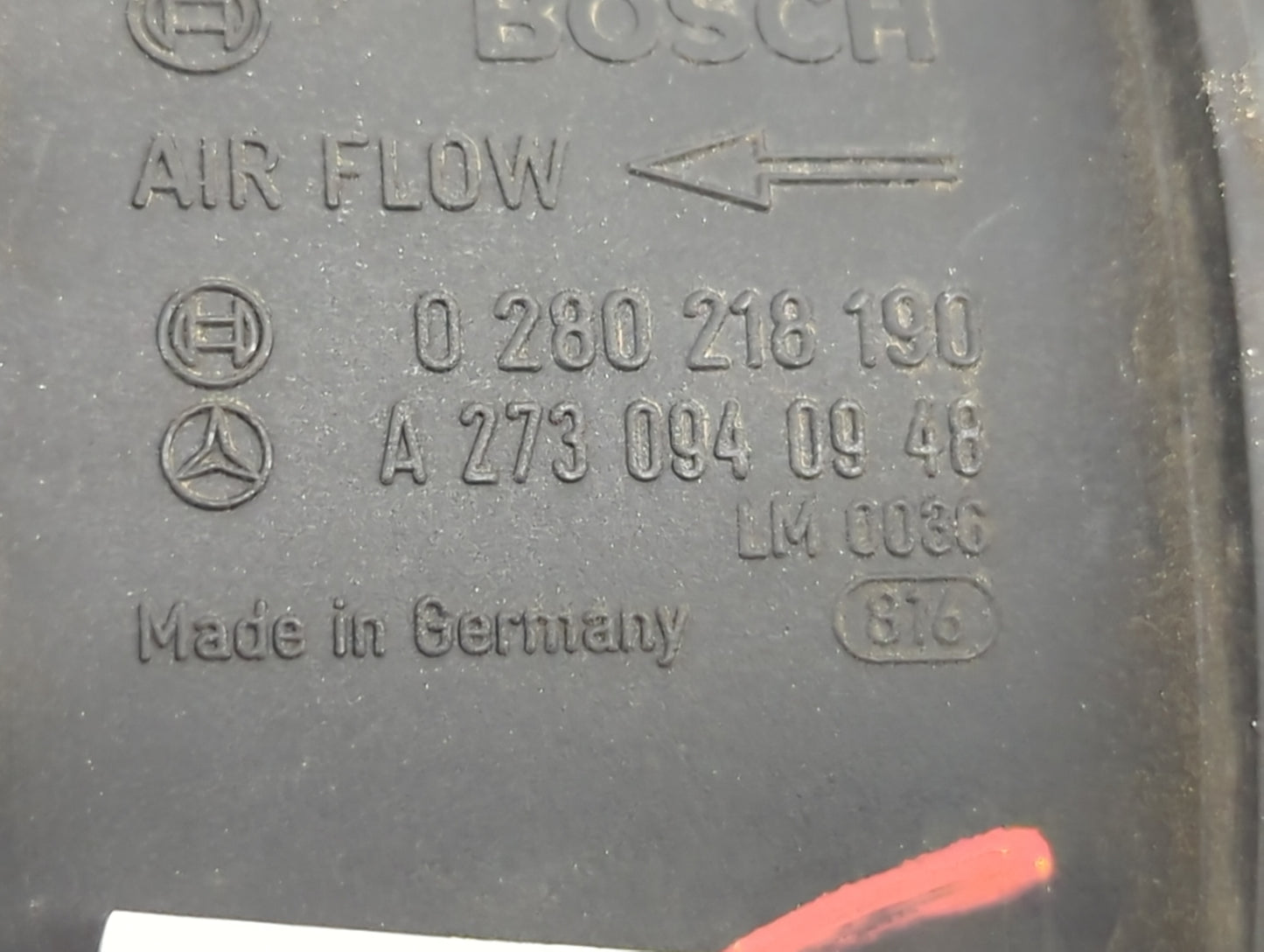 Mercedes S-class Mass Air Flow Meter Maf - Oemusedautoparts1.com